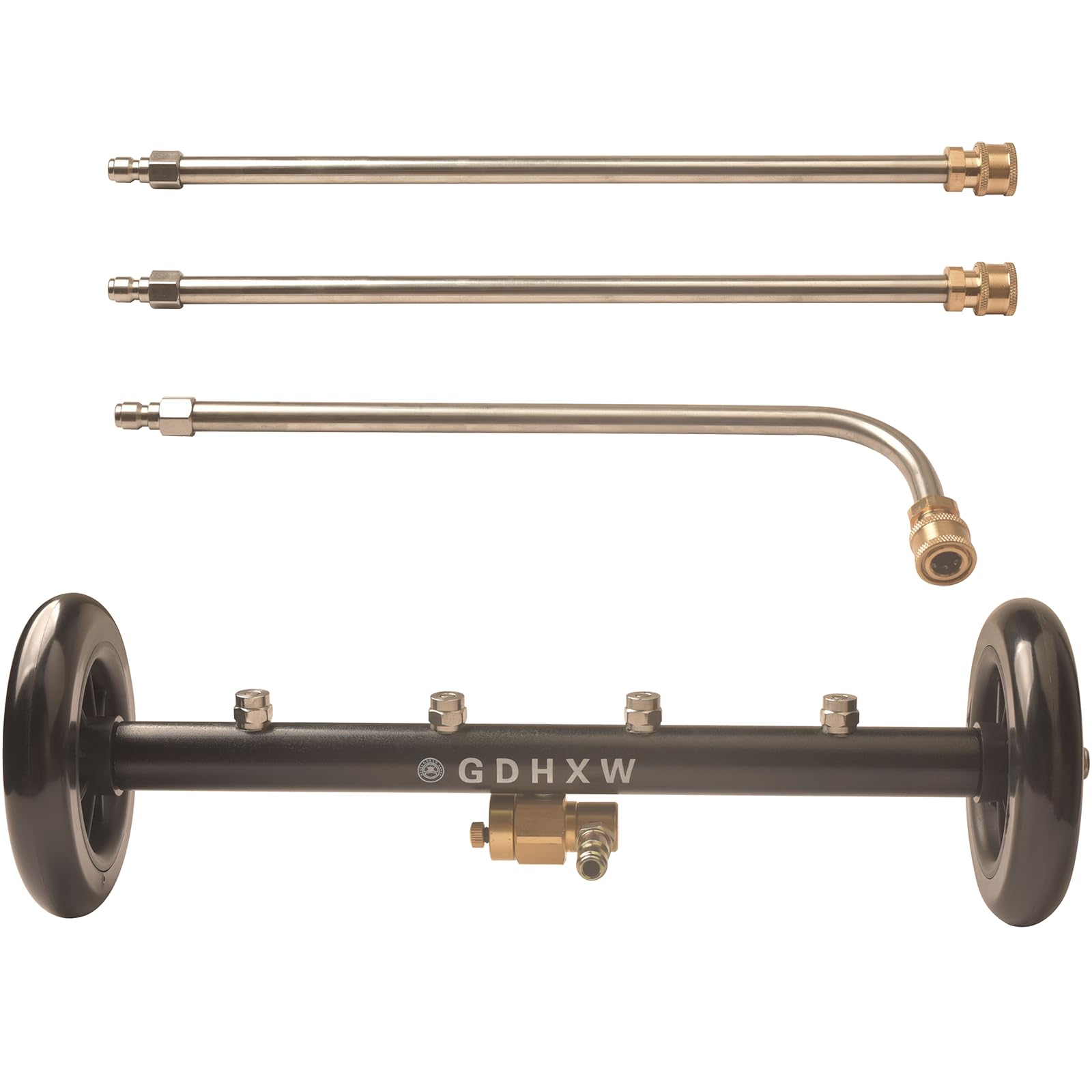 GDHXW dual-function undercarriage cleaner 16in for thorough undercarriage cleaning.