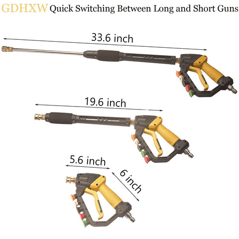 GDHXW extension wand attached for reach-and-clean convenience