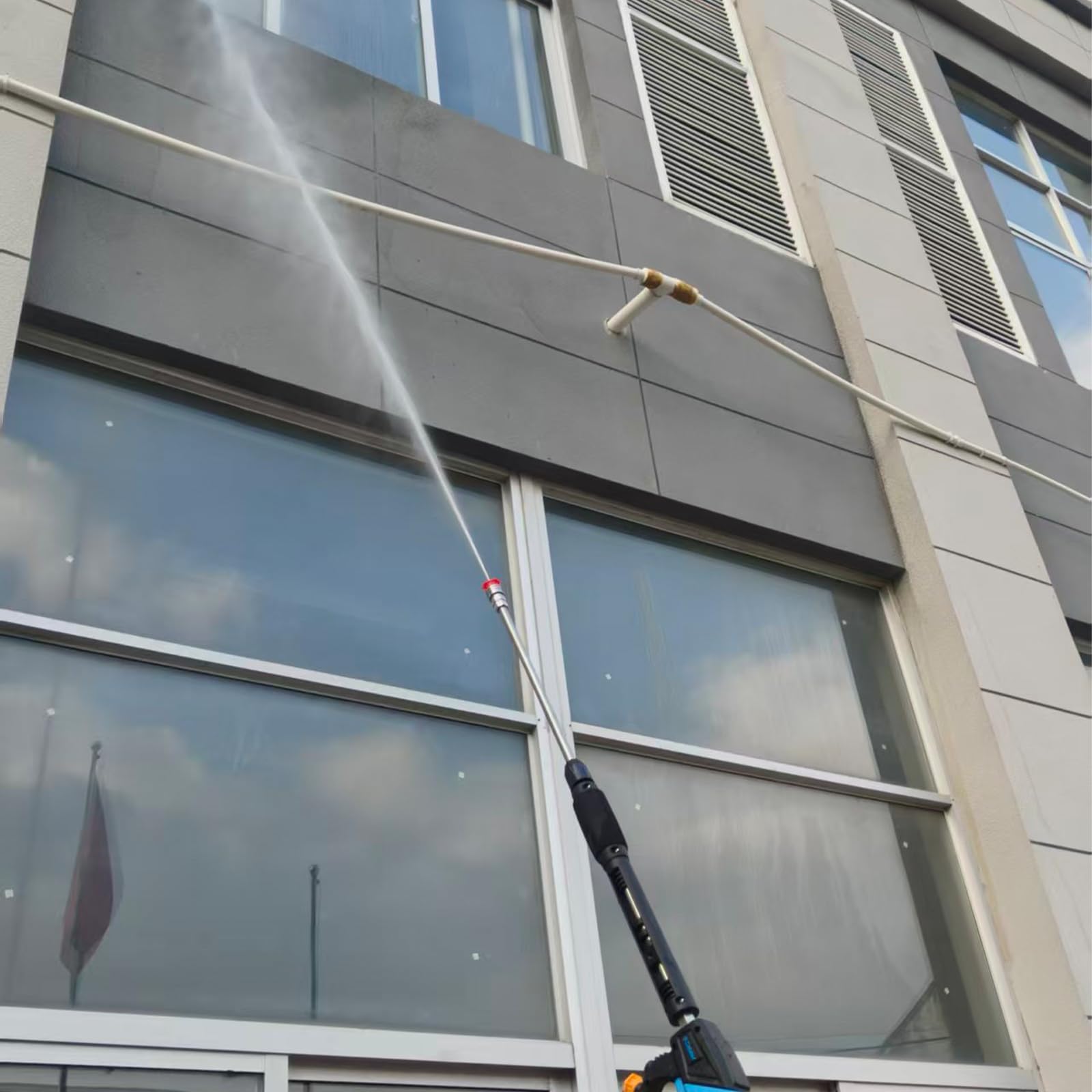 GDHXW complete pressure washer gun kit ready for versatile cleaning jobs.
