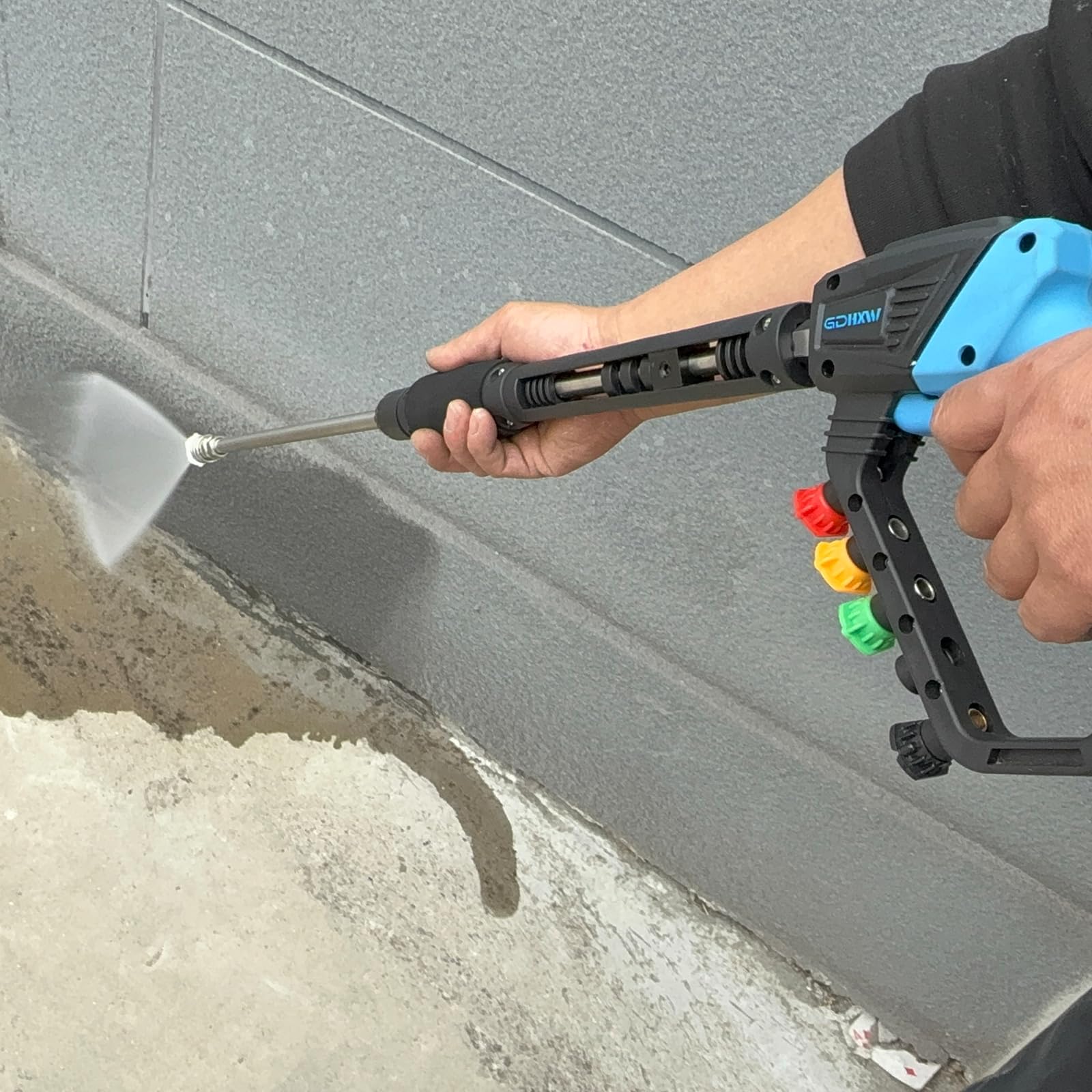 GDHXW ten O-rings and thread adapter ensure reliable connections.
