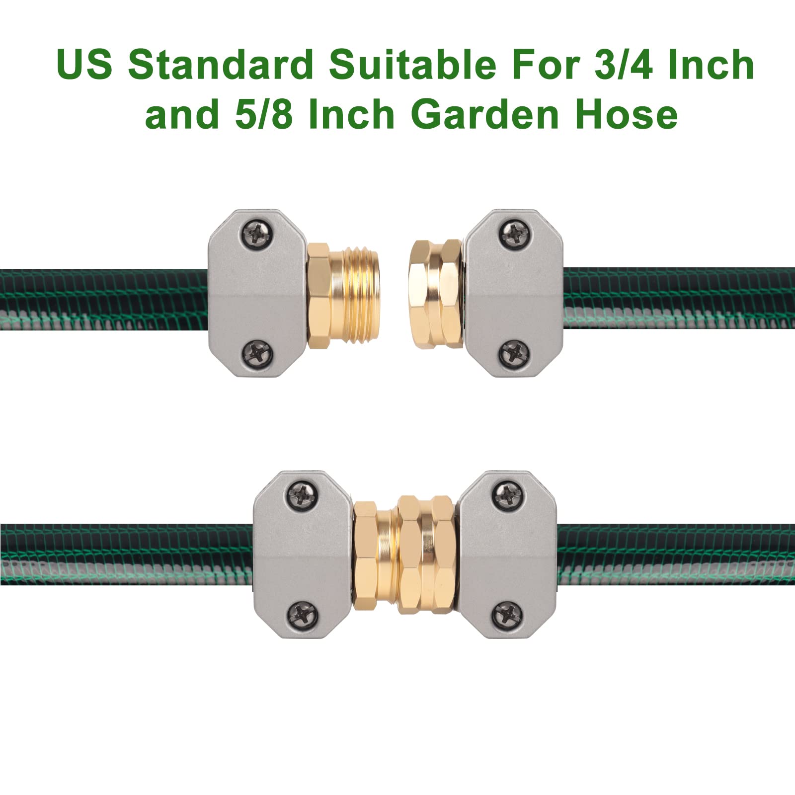 GDIM red rubber washers ensure a precise seal at each connection.