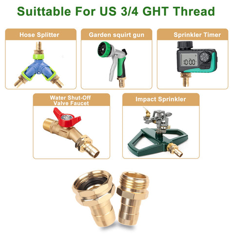 GDIM zinc clamps secure hoses tightly for all-weather irrigation.