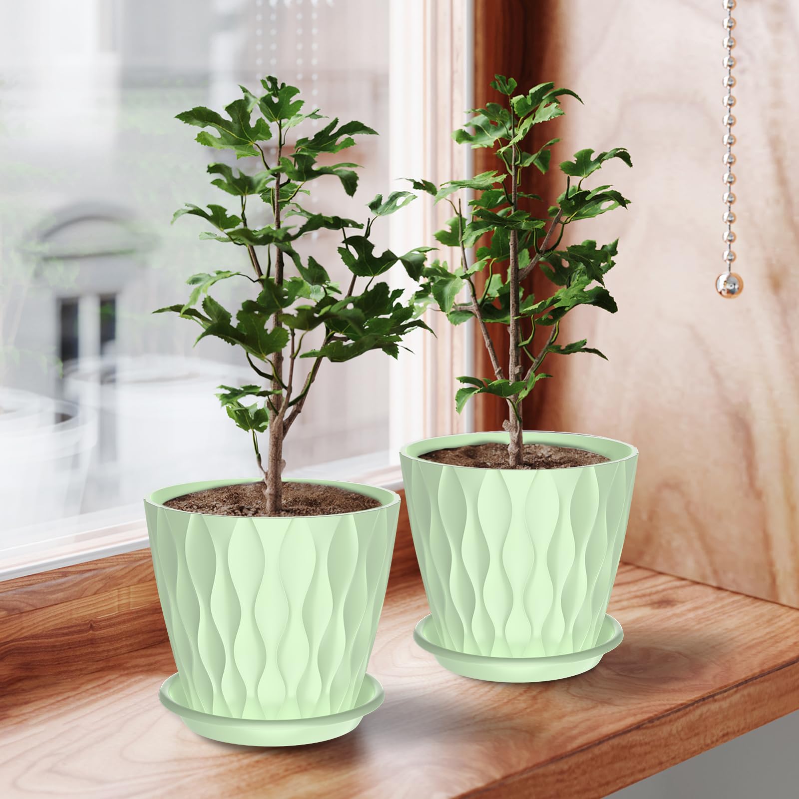 GDJUQZ gift-pack friendly planters suit holidays or housewarmings.