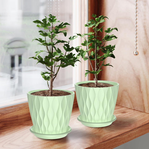 GDJUQZ gift-pack friendly planters suit holidays or housewarmings.