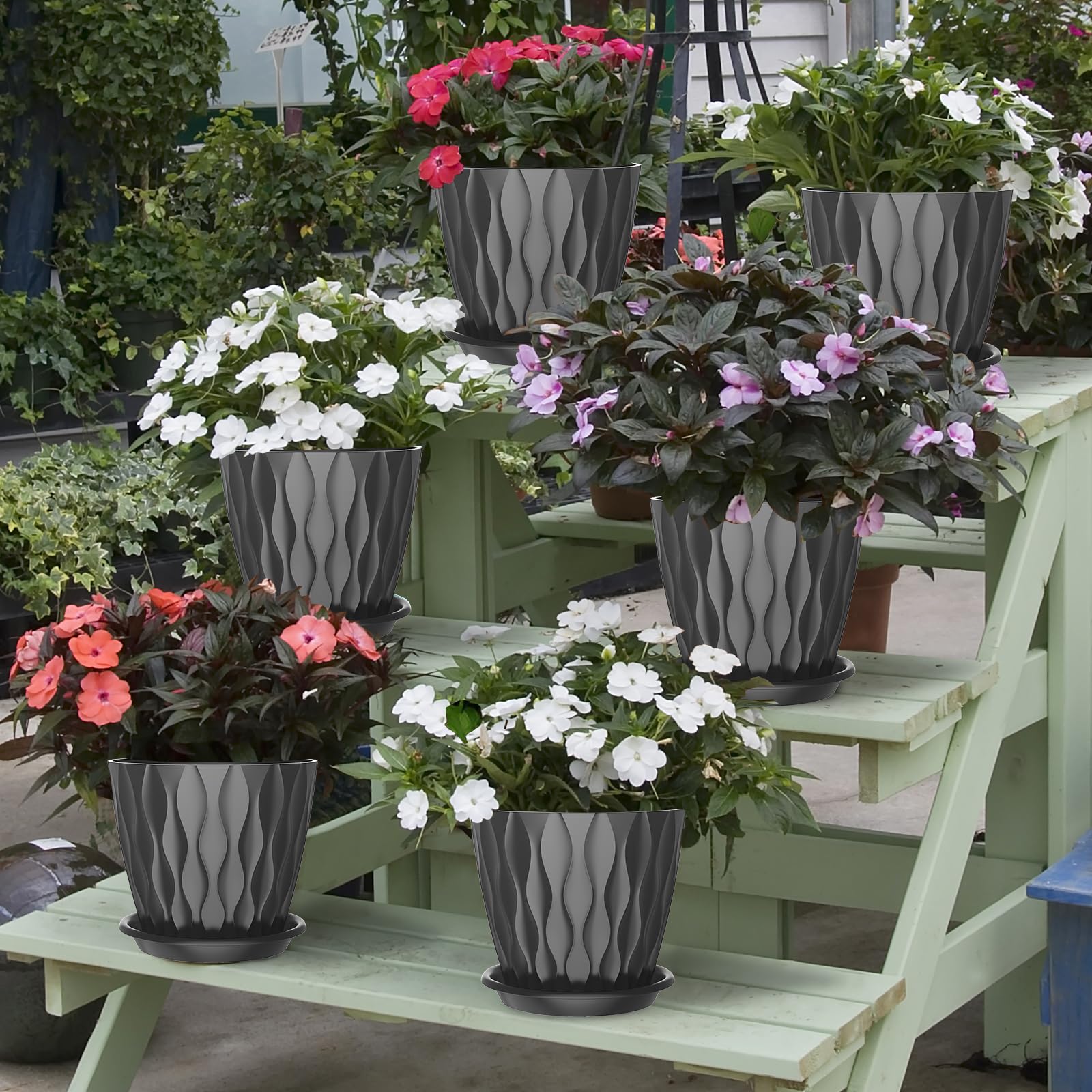 GDJUQZ gift-ready planters add color and practicality for gatherings.
