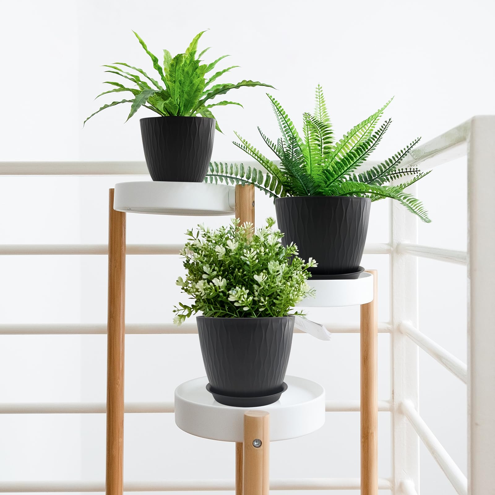 GDJUQZ 8/7/6 inch trio is ideal for indoor and outdoor setups.