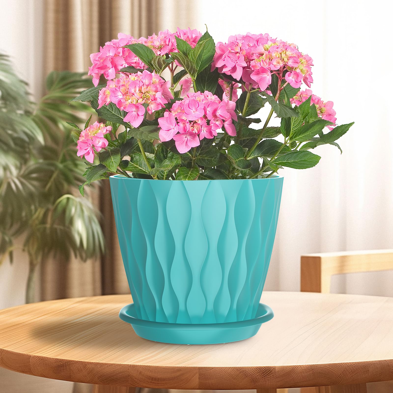 GDJUQZ sturdy polypropylene pot designed for long-lasting indoor plants