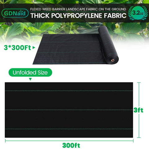 GDNaid landscape fabric weave detail demonstrates tear resistance for resilient garden beds.