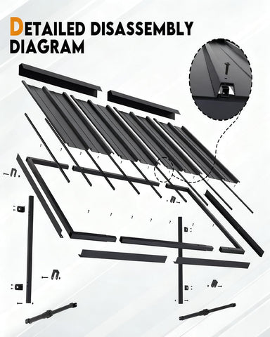 GDPFN versatile outdoor canopy suited for doors, porches, and storefronts.