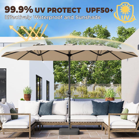 GDPFN fabric blocks UV rays for cooler shade and color retention
