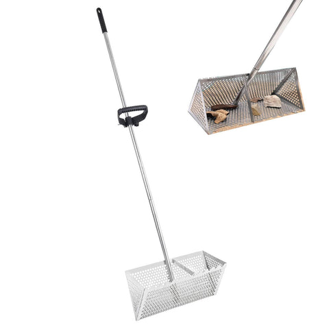 GDXXYKJ Sand Flea Rake with 51-inch reach for standing beach work.