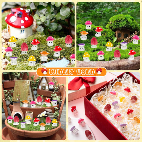 GDZRDFLH mushroom decor ideal for tabletop display in small spaces