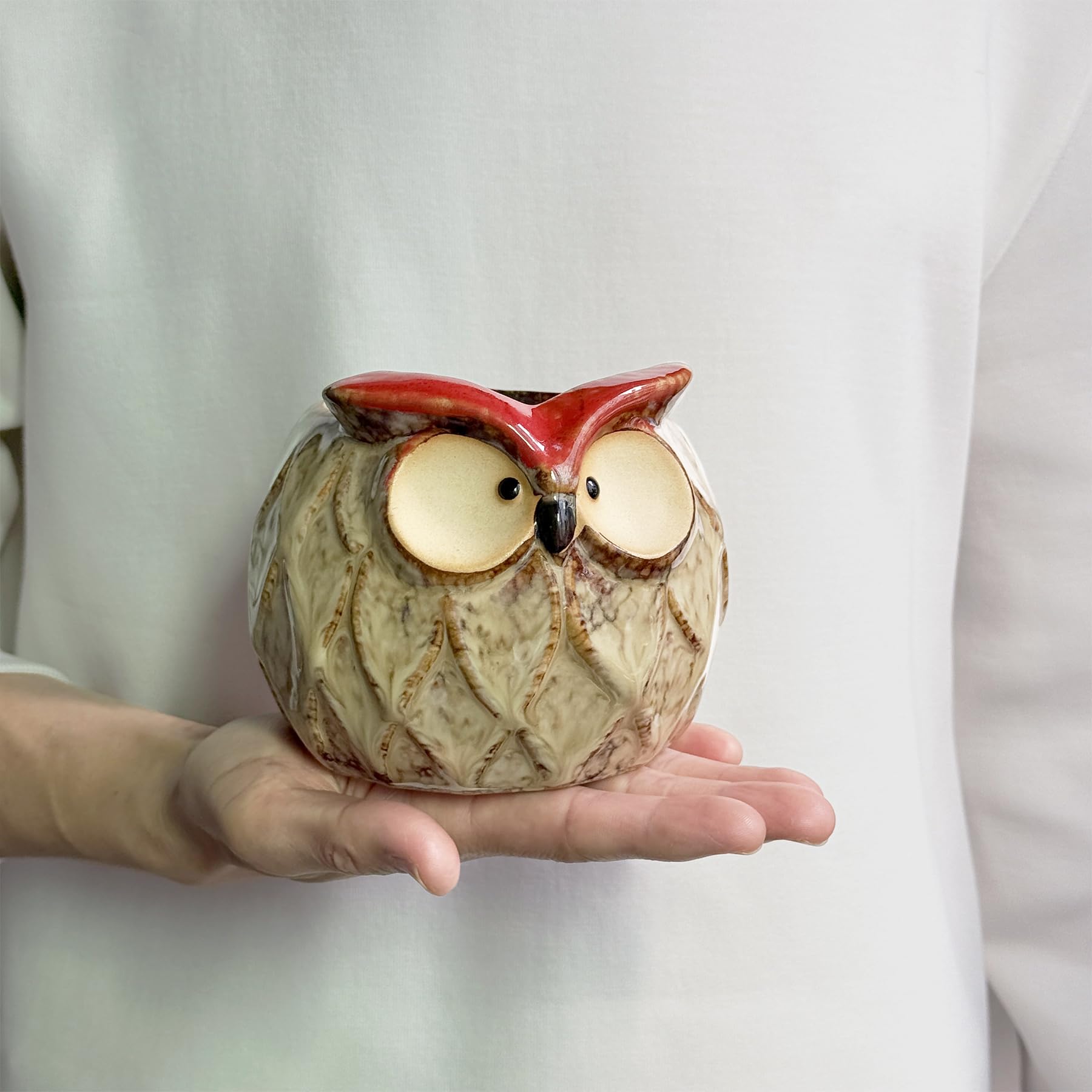 GeLive Owl gift idea for plant lovers and animal fans
