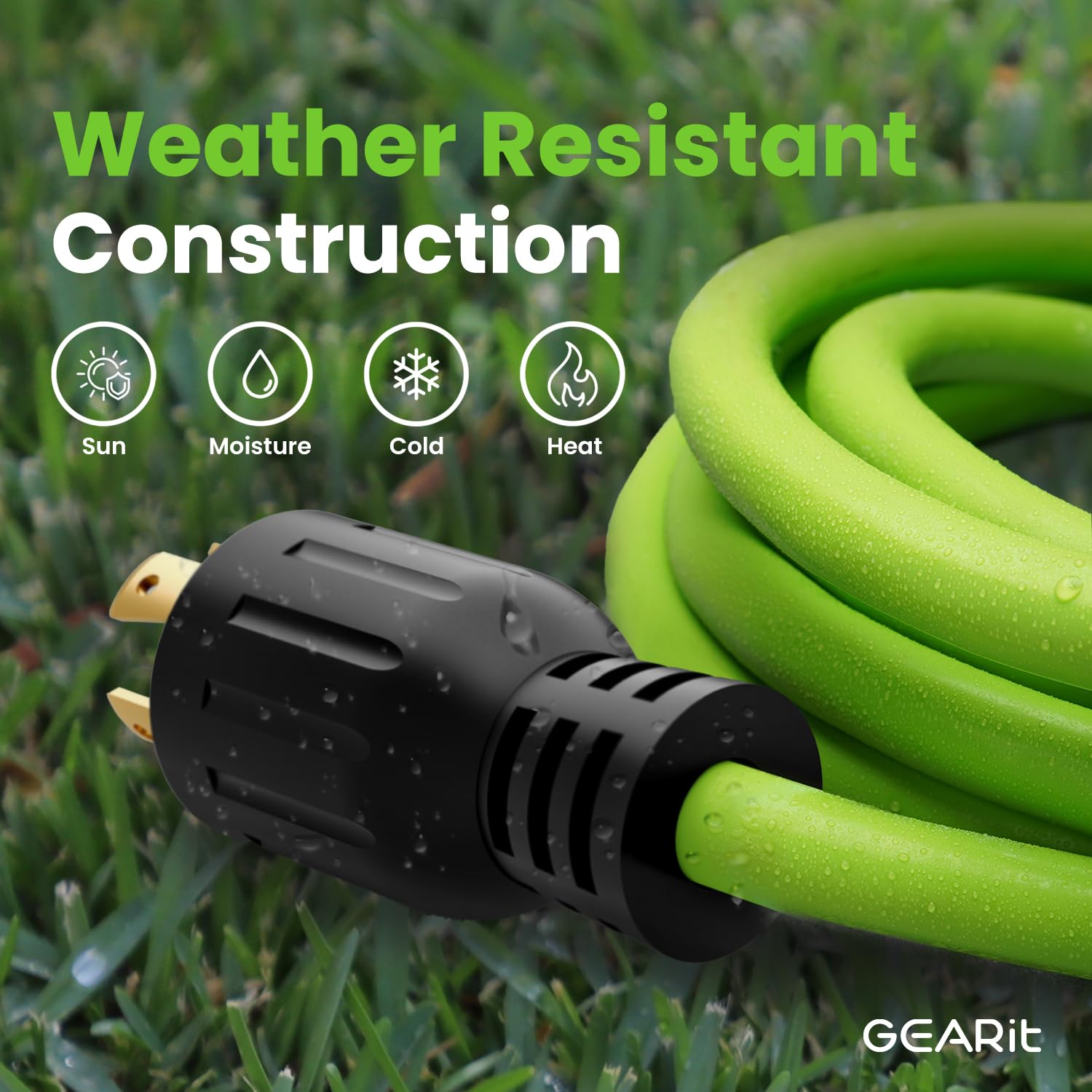 GEARit 7500-watt output supports essential equipment with 120V/30A.