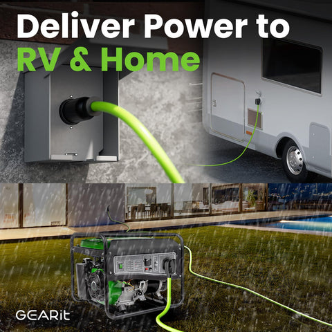 GEARit SJTW-rated outdoor extension cord designed for reliable use