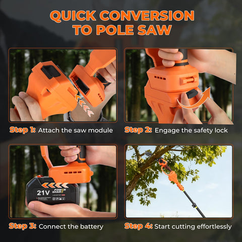 GEARPASS complete 4-in-1 kit for home yard tasks
