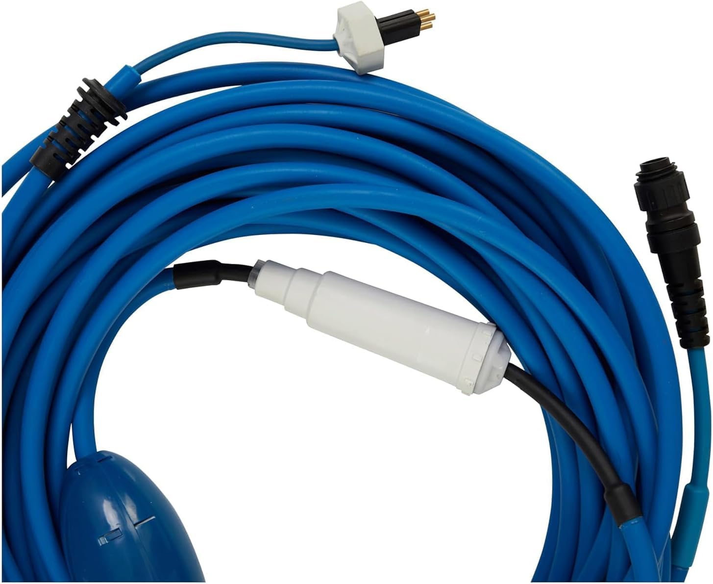 Gearwiz two big floats on the cable aid steady swiveling during cleaning.