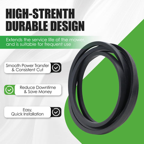 GEATaaT 954-04329A belt in use suggests smooth operation with reduced vibration.