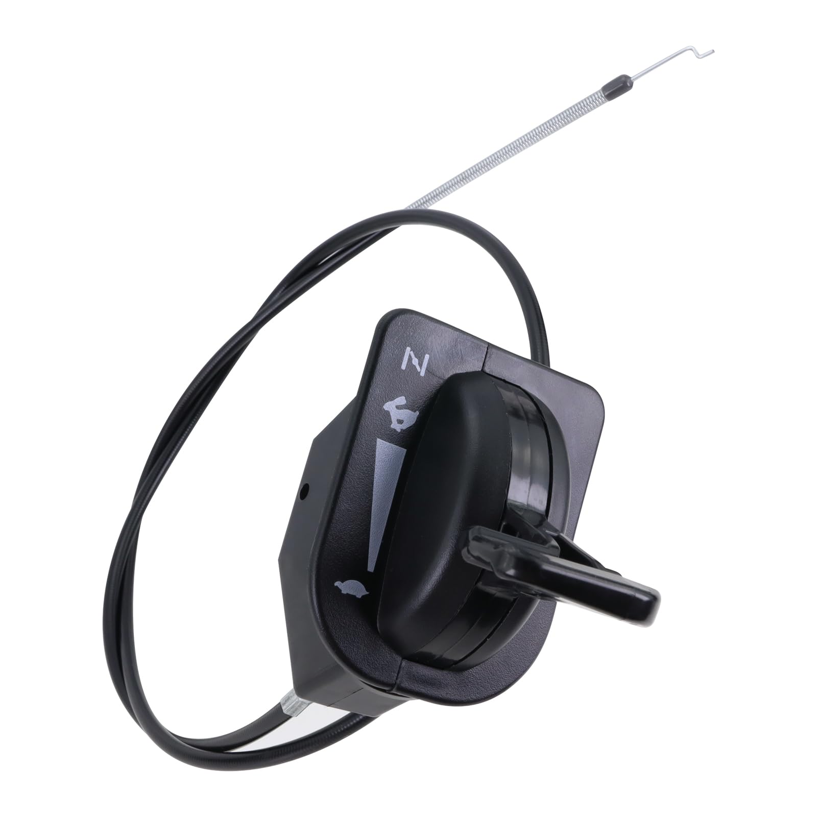 GEATaaT 946-05098C front view throttle cable for reliable mower throttle control.
