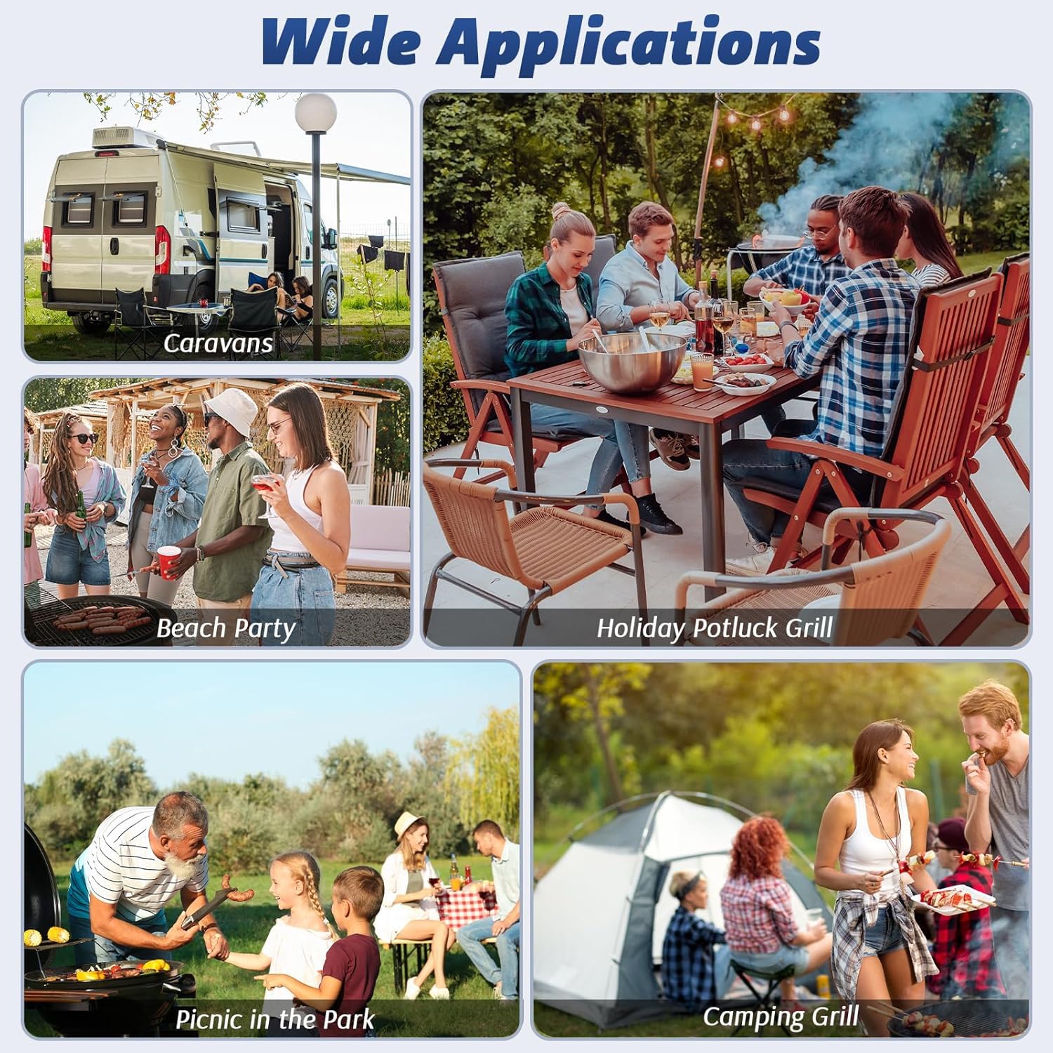 GEAUPASE portable BBQ light kit ready for on-the-go cooks