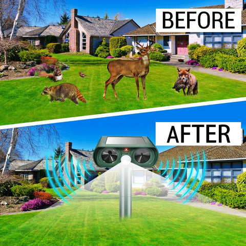 Gebatule portable deterrent for patios, farms, camping, and boats.