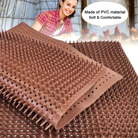 Gebena nest pad soft surface offers gentle grip to prevent egg slipping.