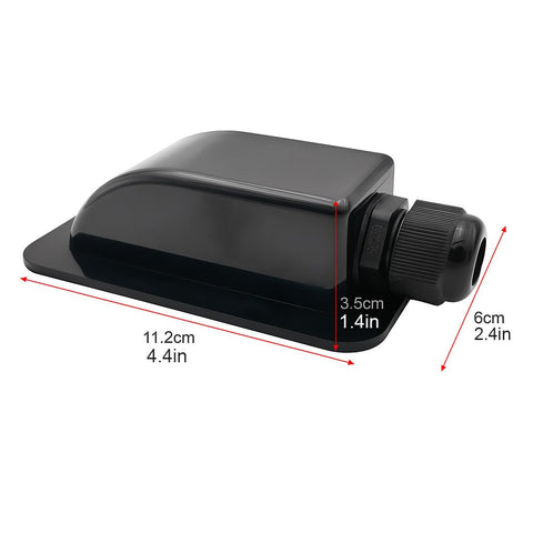 Gebildet ABS plastic body highlighting UV-resistant exterior for outdoor use.