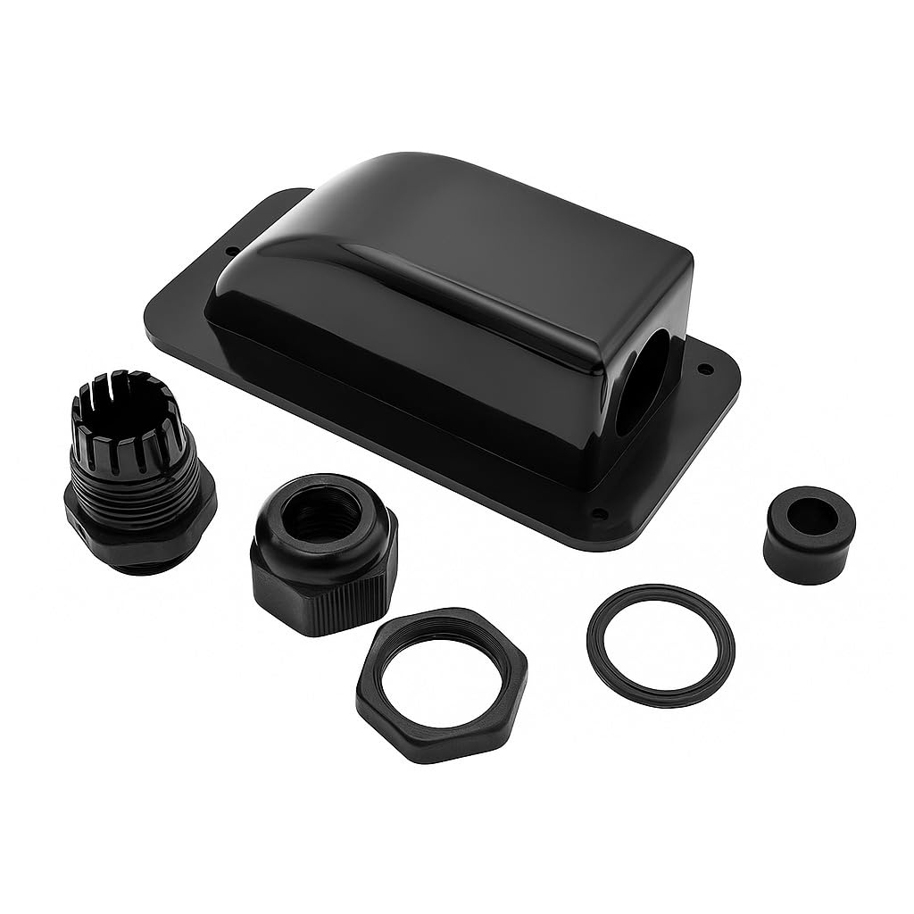 Gebildet weatherproof gland suitable for RVs, boats, and caravans.