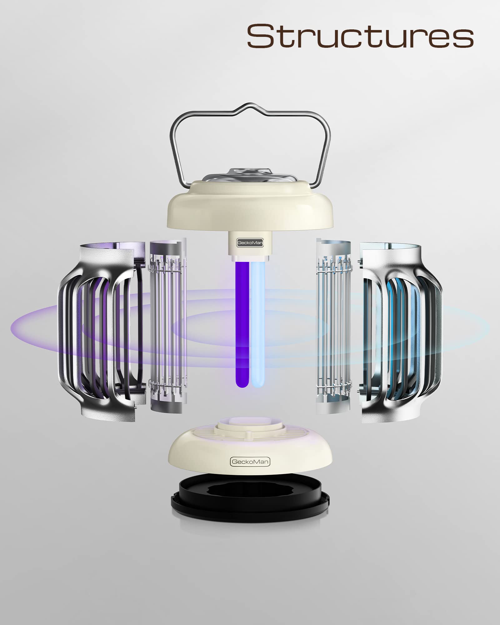 GeckoMan IPX3 waterproof rating enables reliable outdoor use in light rain