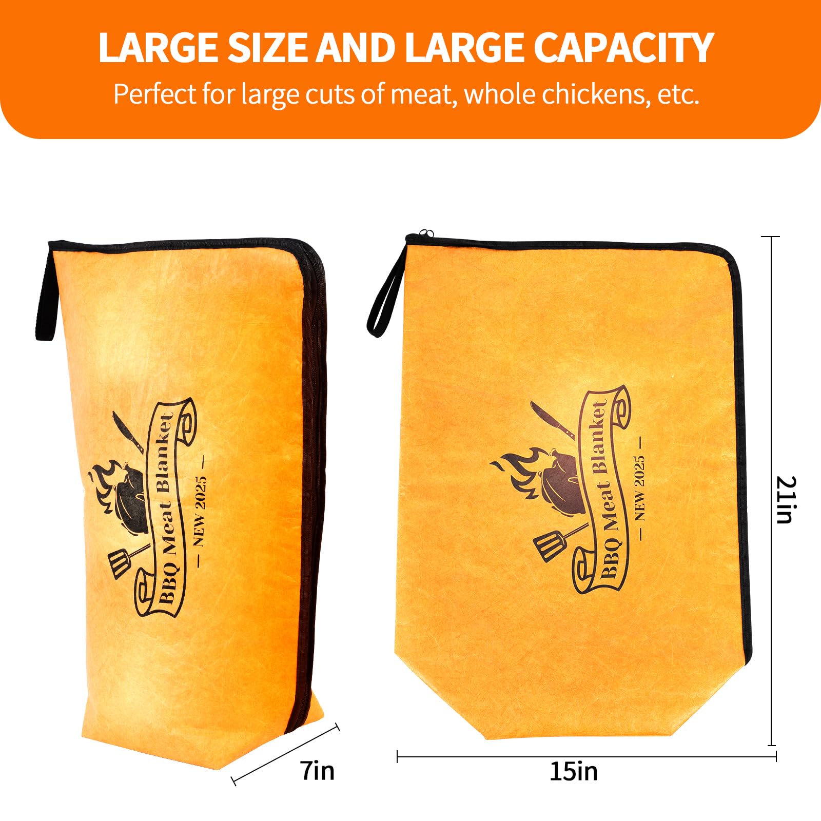 Gecool BBQ Blanket 5-layer insulation locks in juices during rest