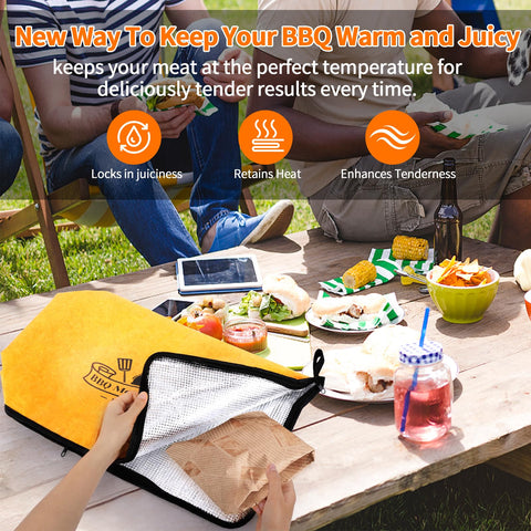 Gecool BBQ Blanket pork brisket resting supports juicy, tender results