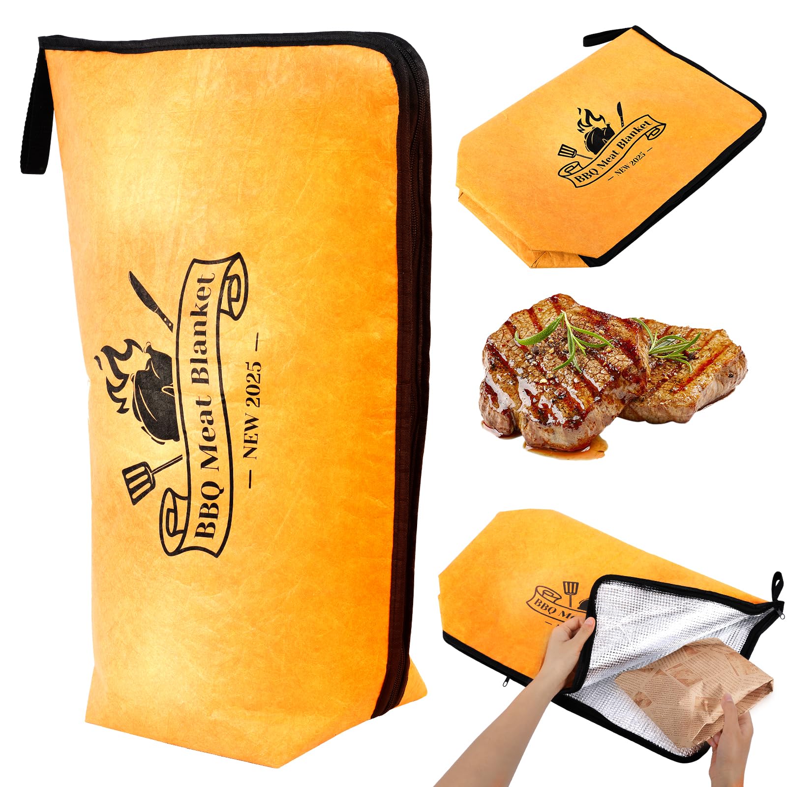 Gecool BBQ Blanket resting meat cover promotes even heat and moisture retention