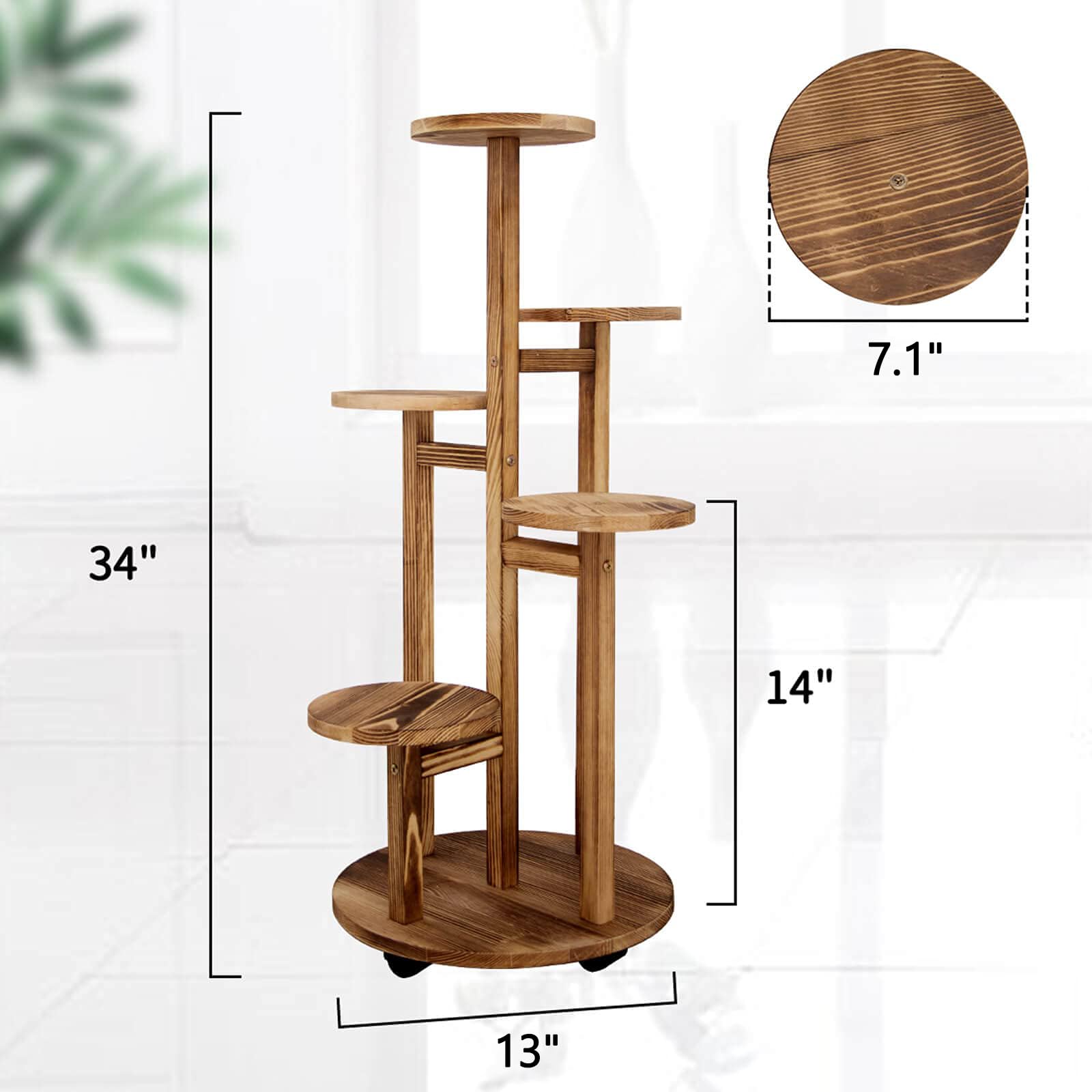 GEEBOBO carbonized pine wood treatment for durability