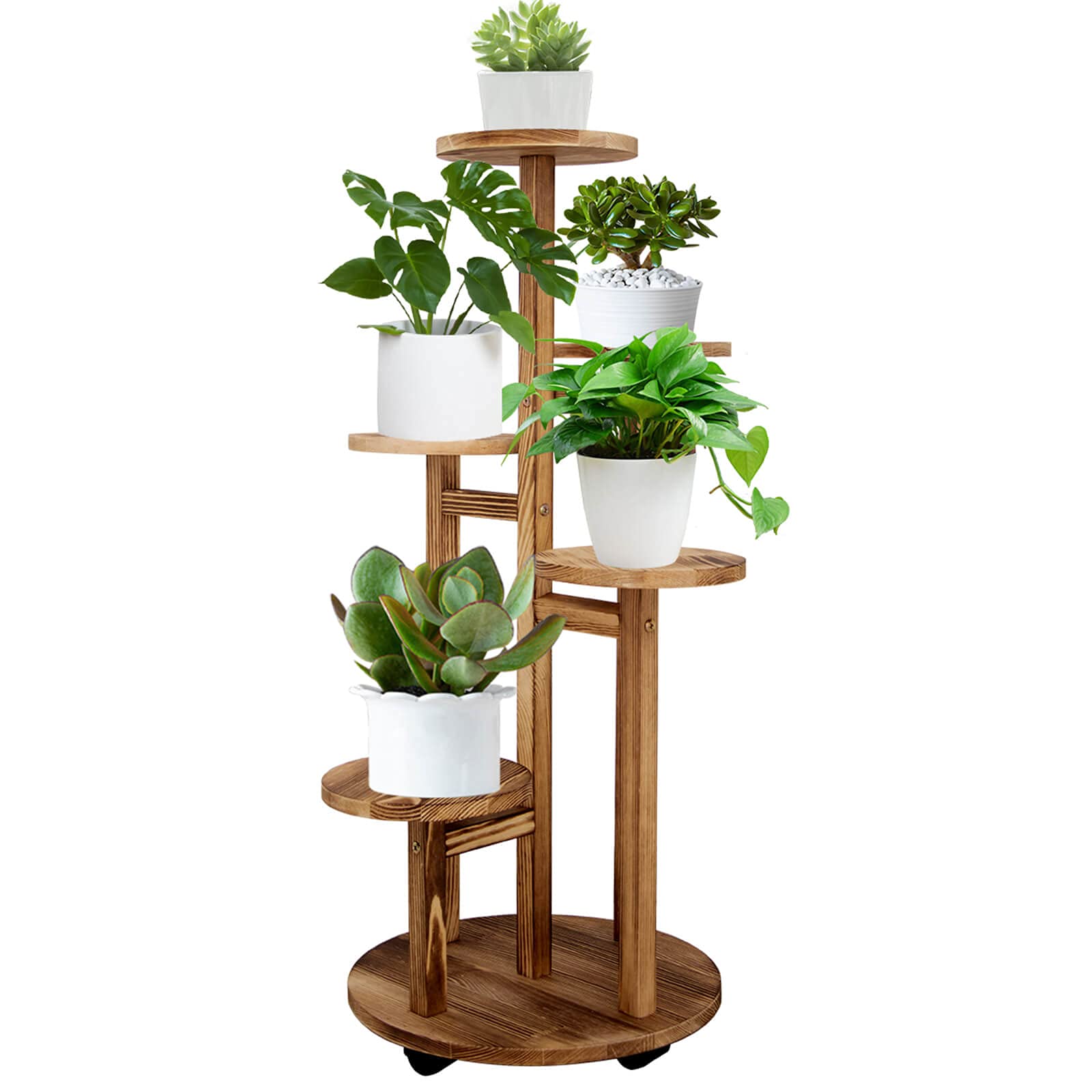 GEEBOBO easy-assembly plant rack with simple instructions