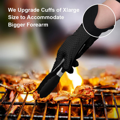 GEEKHOM BBQ Gloves hanging loop enabling compact storage