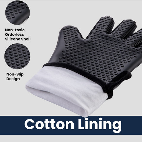 GEEKHOM BBQ Gloves lightweight design ideal for camping and outdoor cooking
