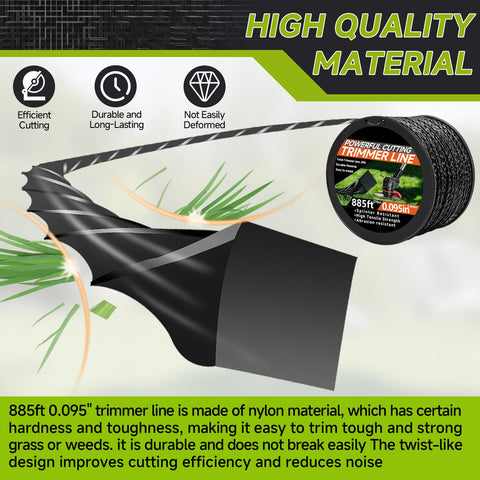 GeekNi installation-friendly line demonstrates easy threading and quick replacement.