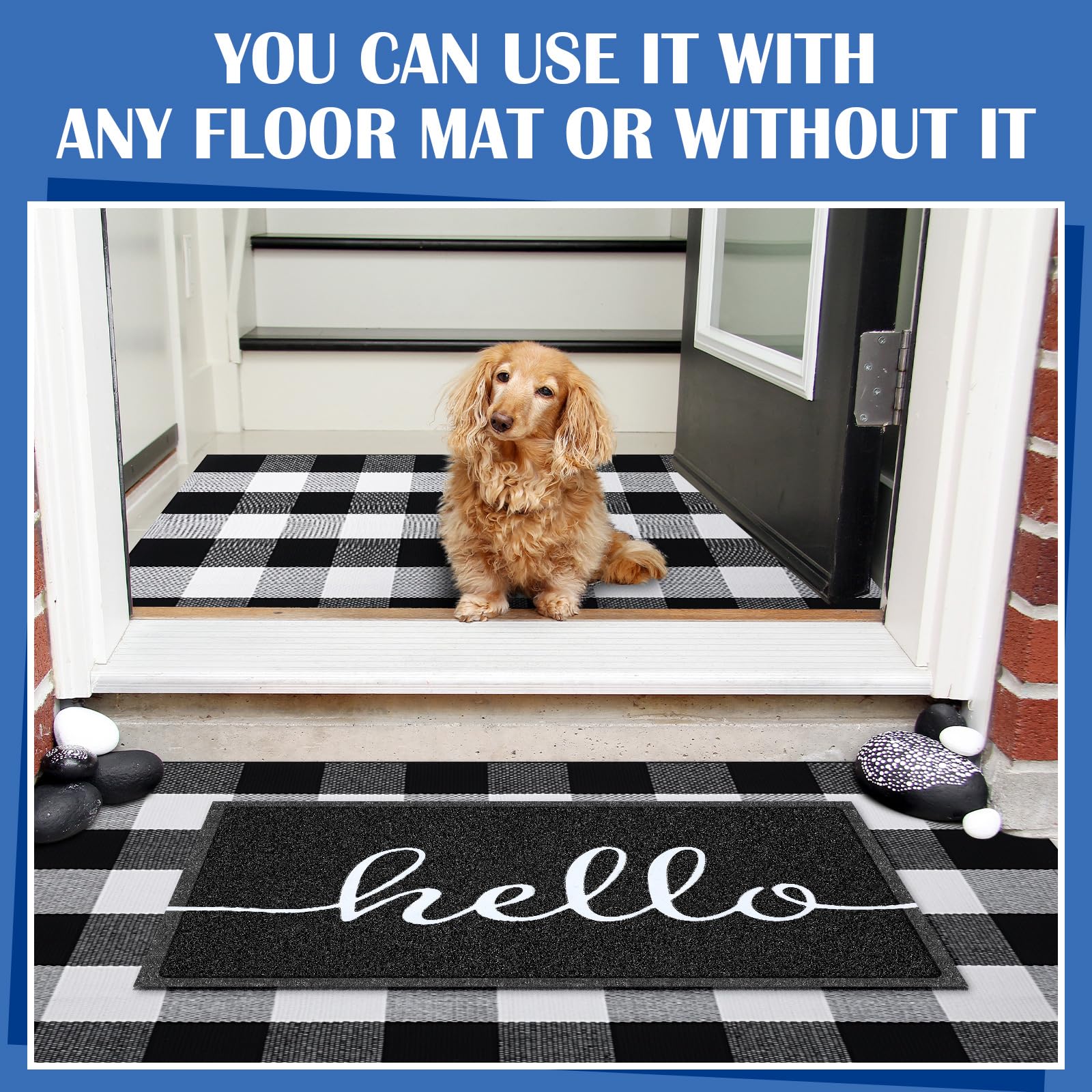 Geelin Front-door Porch Setup enhances curb appeal and hospitality