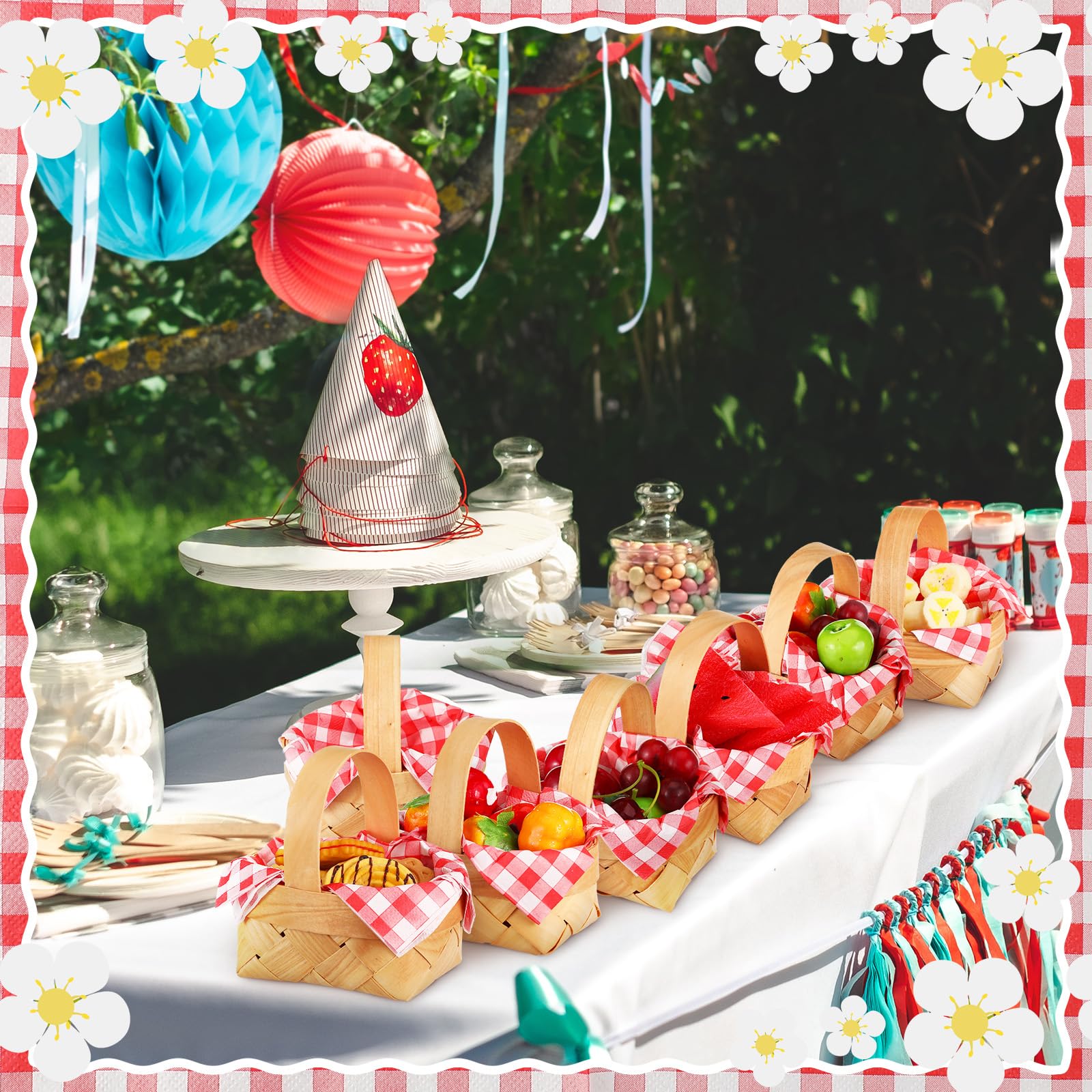Geelin compact basket size supports fruit, snacks, or crafts.