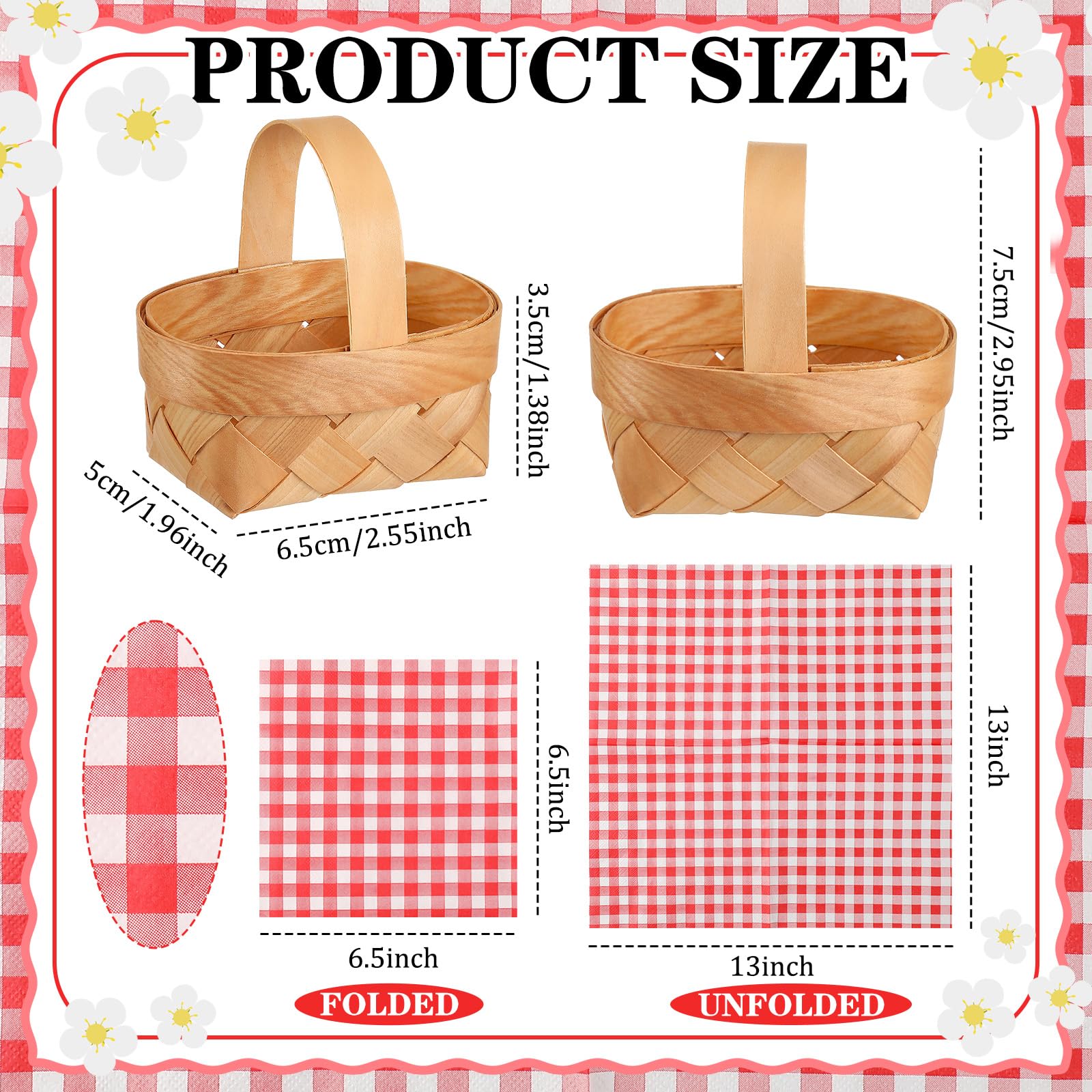 Geelin small wooden basket in natural tone for rustic table decor.
