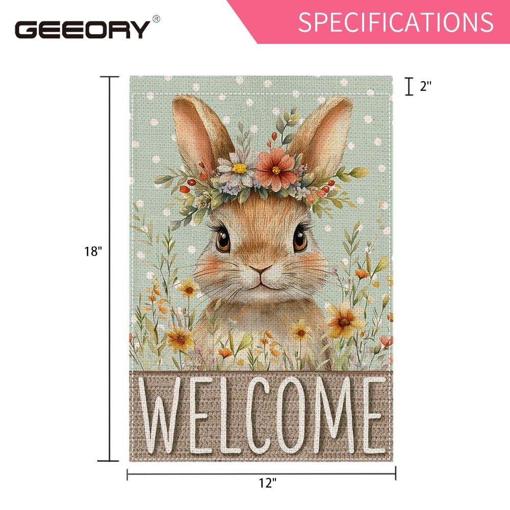 GEEORY 12x18 flag fits standard stands for quick, easy installation.