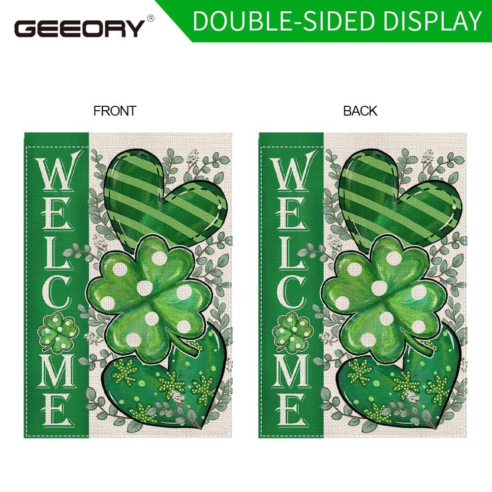 GEEORY flag with top sleeve for easy installation on standard poles.