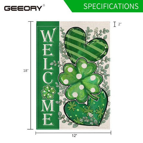 GEEORY machine-washable spun polyester flag for simple outdoor care.