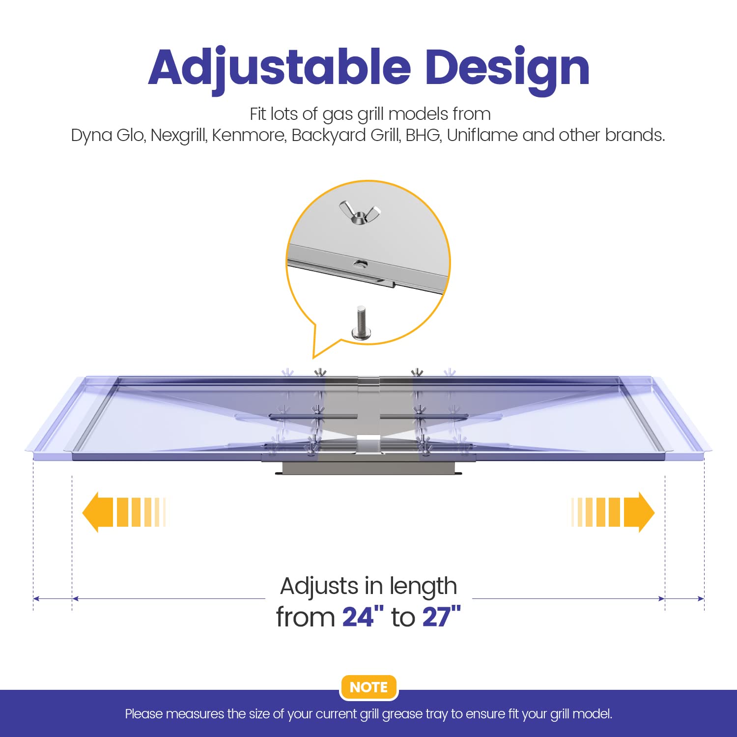 Geesta stainless steel grill tray resists rust for long-lasting use.