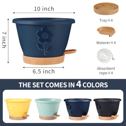 gegemaoyi 10-inch mesh drainage holes encourage airflow for healthier roots.