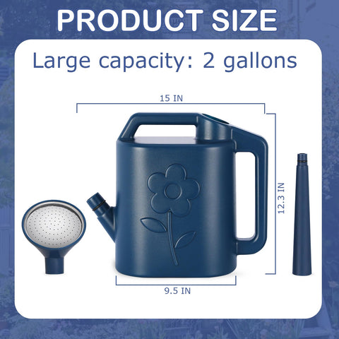 gegemaoyi detachable nozzle enables gentle, adjustable water flow for hanging plants
