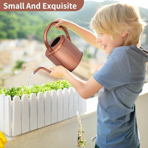 gegemaoyi long spout design allows reaching deep roots with minimal splashing