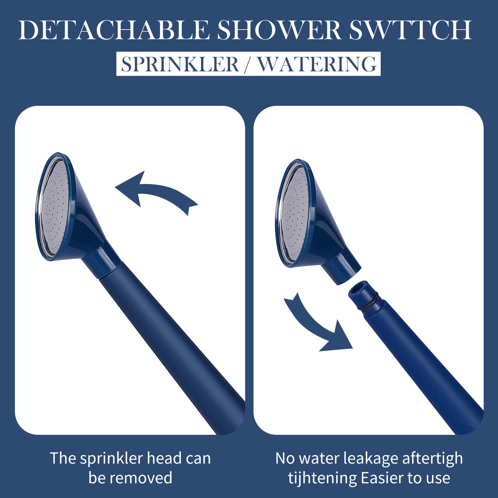 Gegemaoyi sprinkler head delivers gentle watering for flowers and foliage