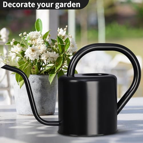 Gegemaoyi ergonomic handle watering can—comfortable grip for extended use.