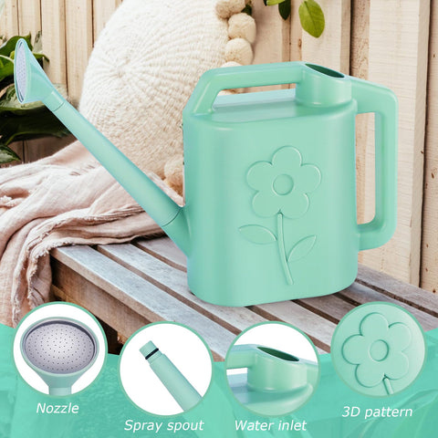 Gegemaoyi heavy-duty plastic construction ensures durable use in gardens.